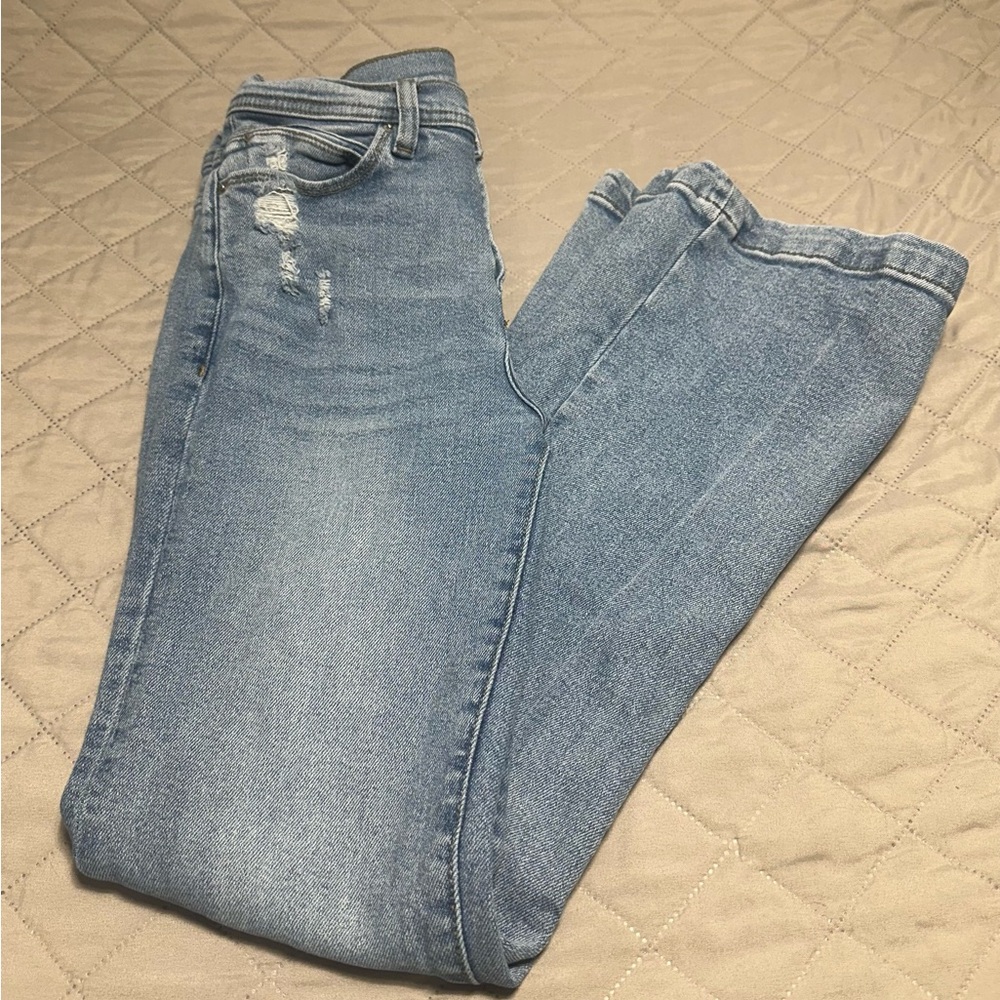 Kensie Light Blue Boot Cut Jeans - Picture 2 of 7